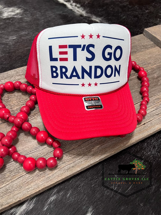 Lets Go Brandon Trucker Hat